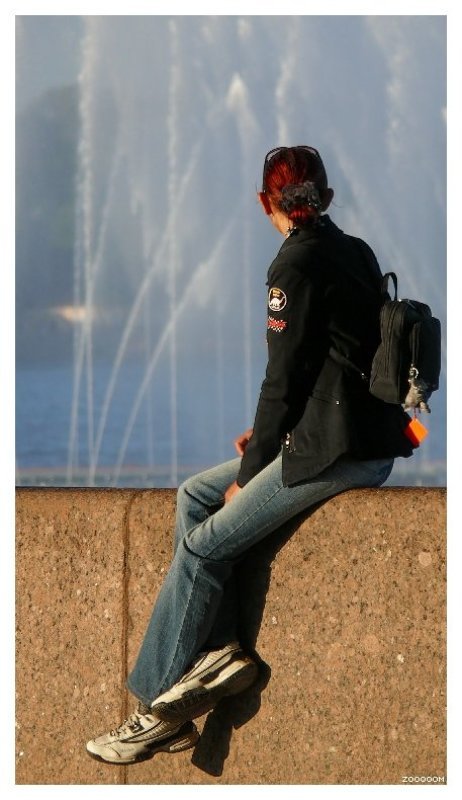 петербург девушка Простая питерская зарисовочка фото превью