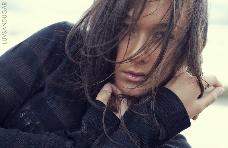 девушка, портрет, глаза, цифра *** фото превью