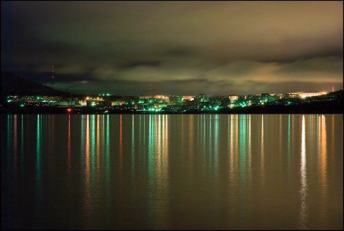 Огни Нагаевской бухты