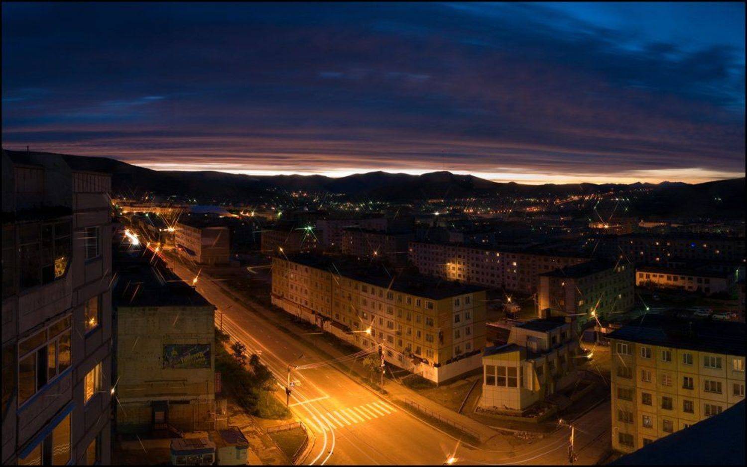 магадан, ночь, Voldemar