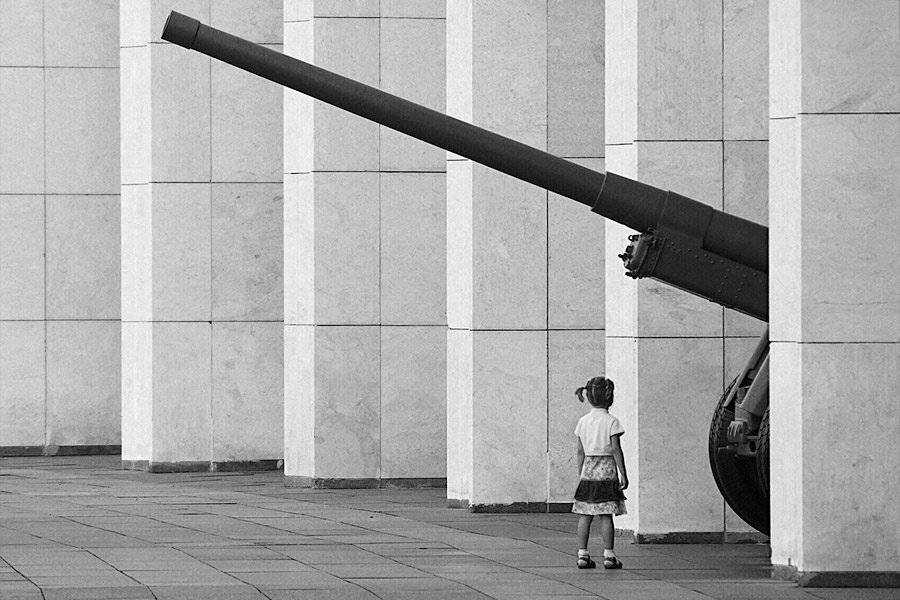 пушка, девочка, senjor