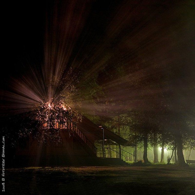 ночной свет фото превью