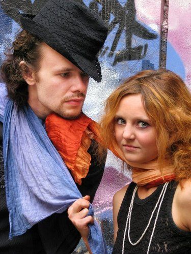 Художник и муза.