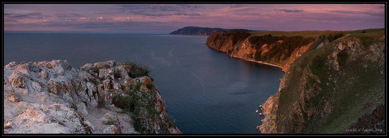 ольхон, байкал, озеро, мыс, скала, рассвет, остров, faniz