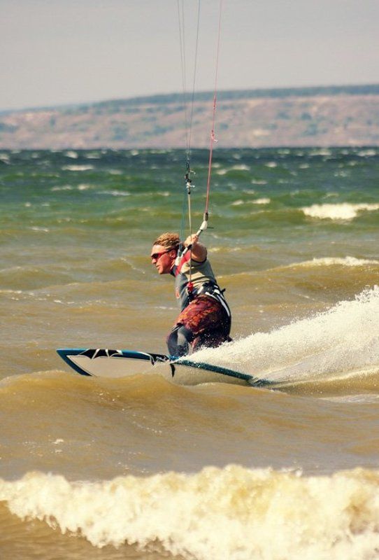 kite surf, хрящевка, тольятти, россия, пьяный мыс  фото превью