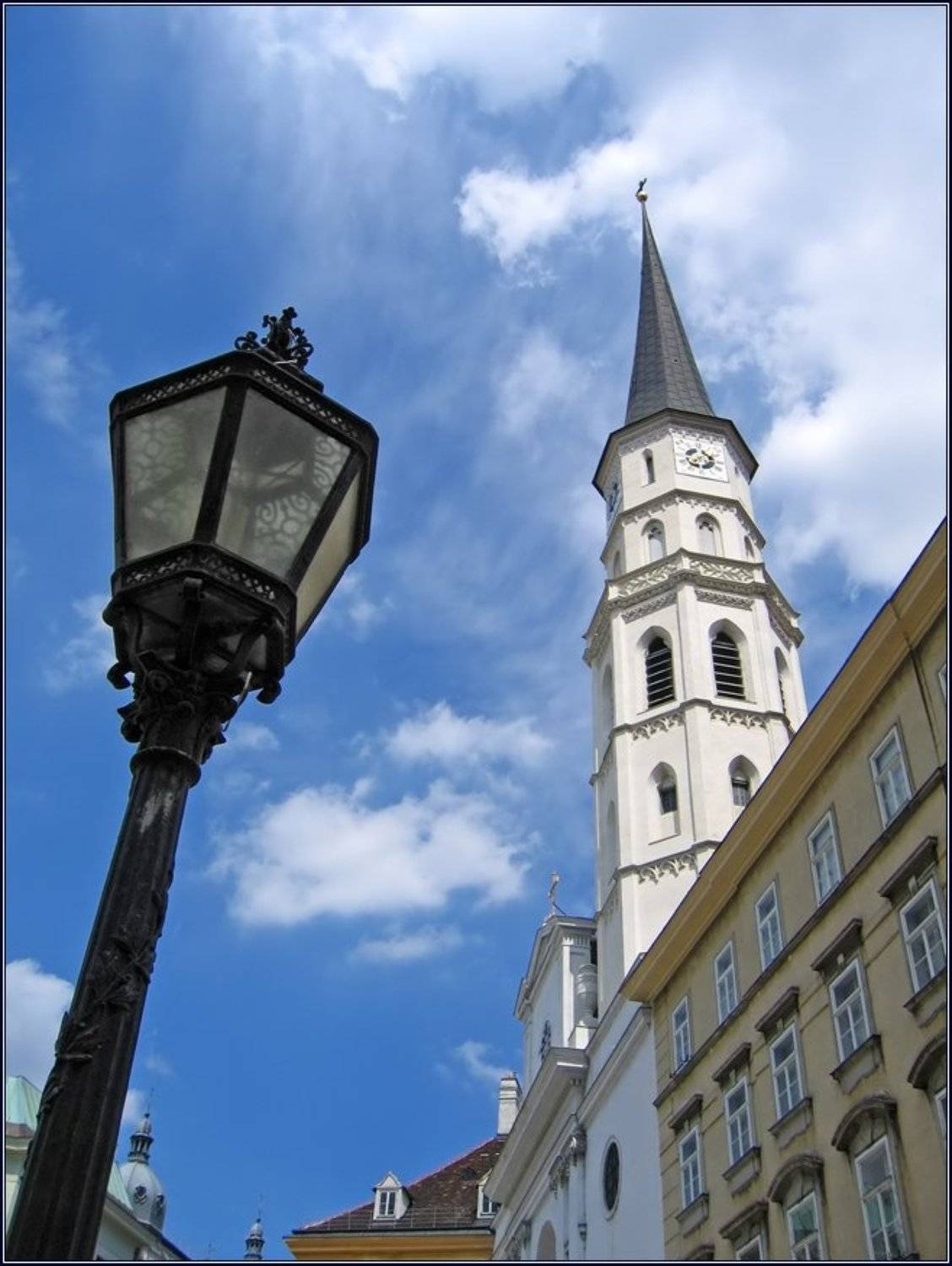 австрия, вена, фонарь, Алёна