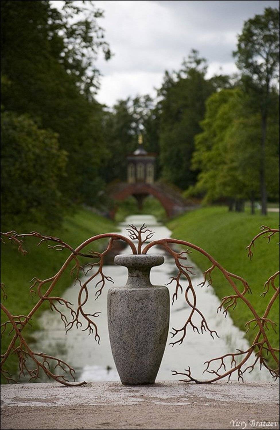 пушкин, александровский, парк, канал, мост, беседка, Братаев Юра