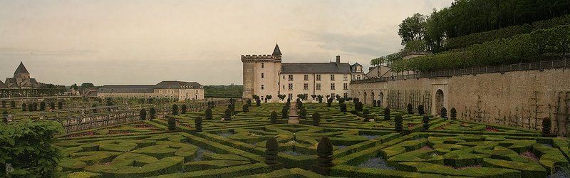 франция, вилландри, сады, замок, река луара Волшебные сады Вилландри фото превью