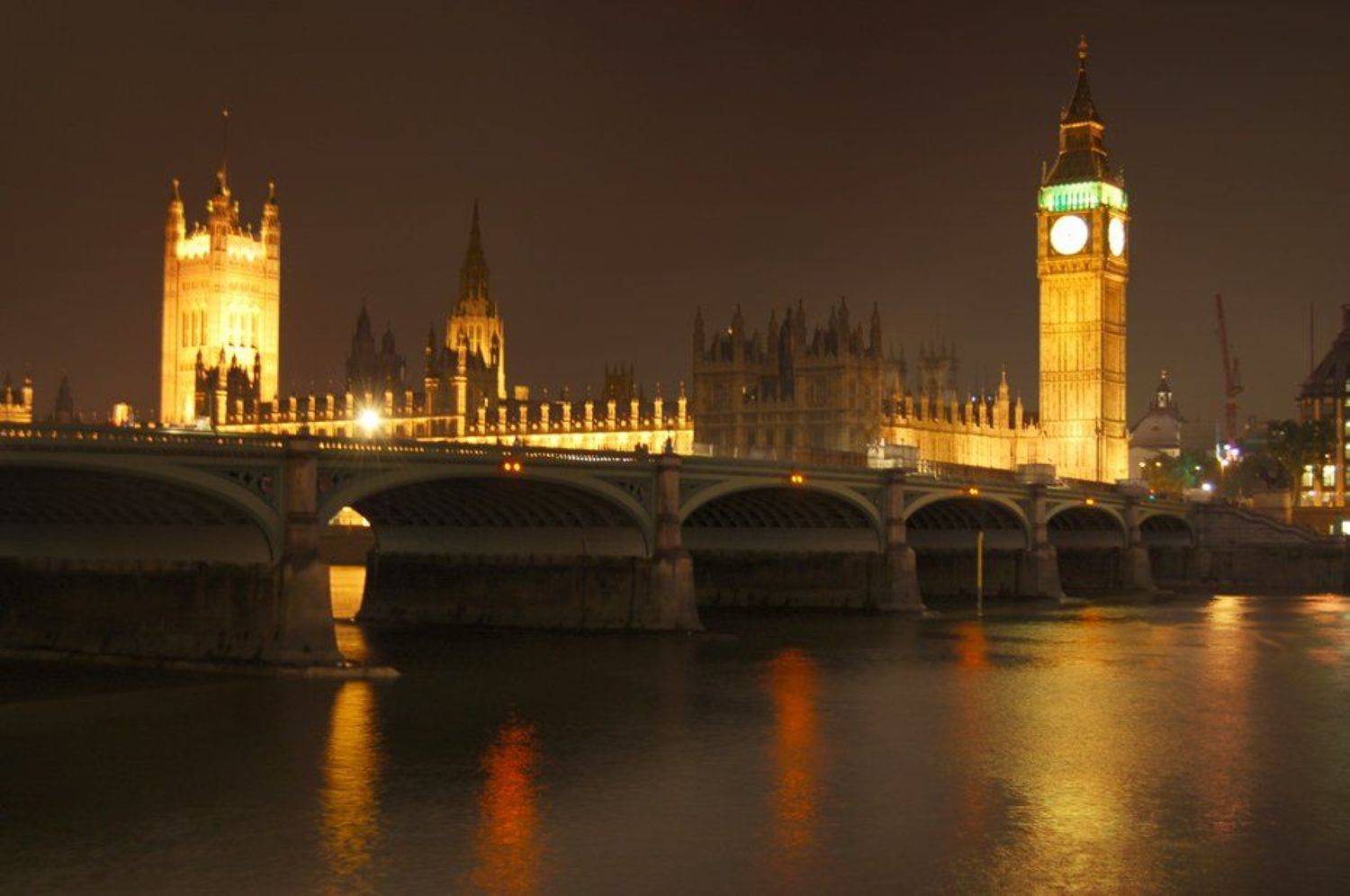 лондон, big ben, большой бен, ночь, темза, thames, sevat