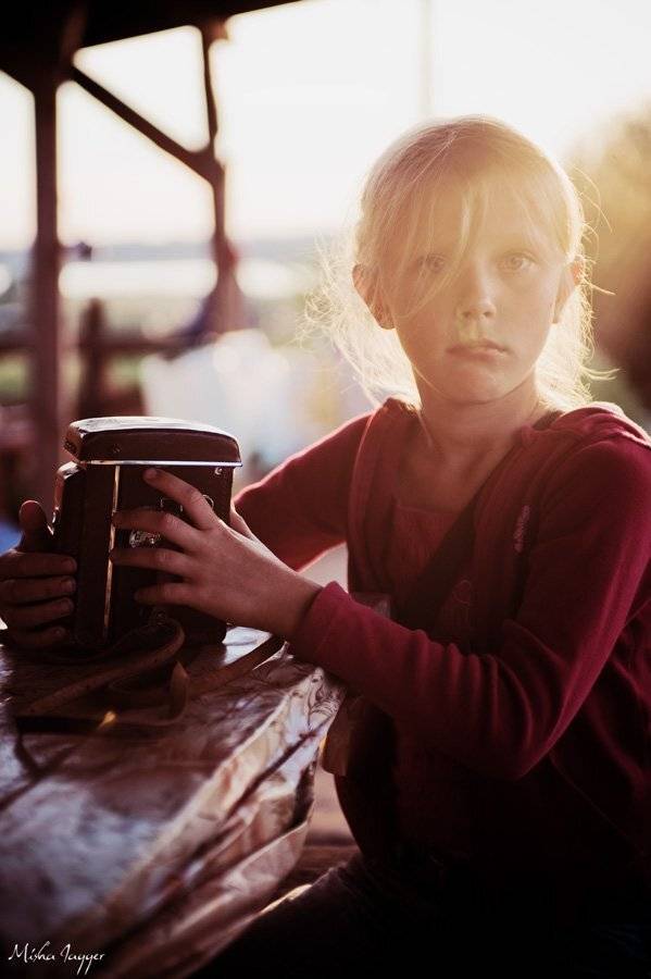 девочка, с, яшикой, Jagger