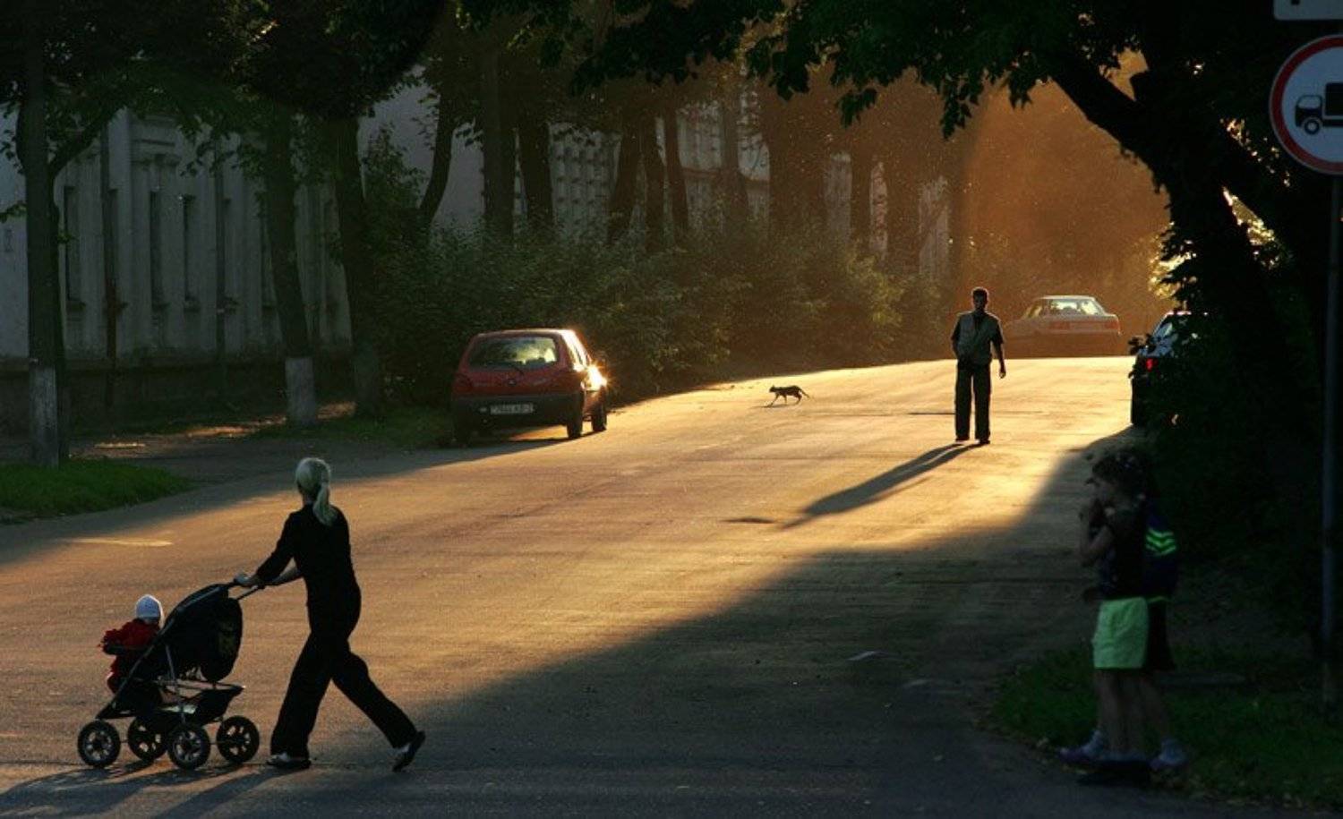 улица,вечер, Vladimir BAZAN