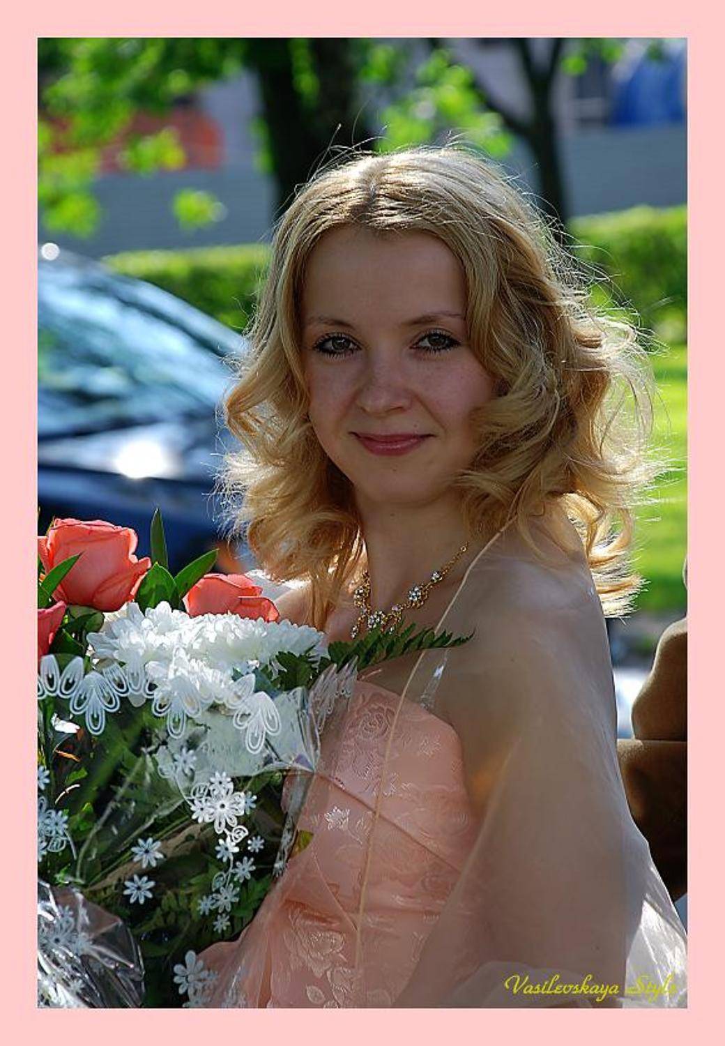 свадьба, невеста, розы, цветы, осень, Василевская Надежда