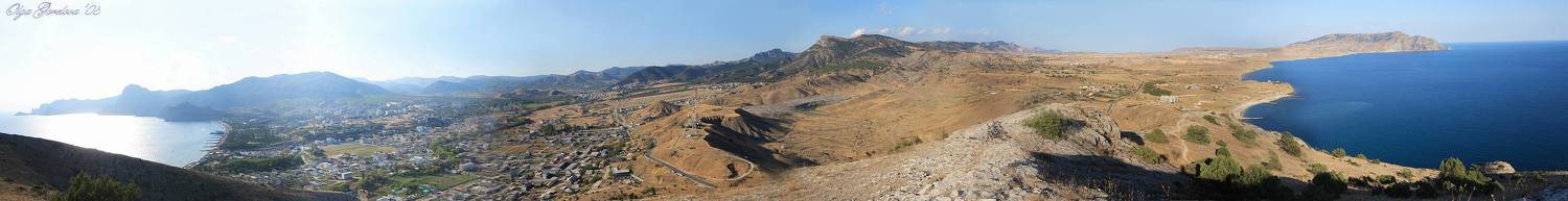 судак крым горы море, Lorelei