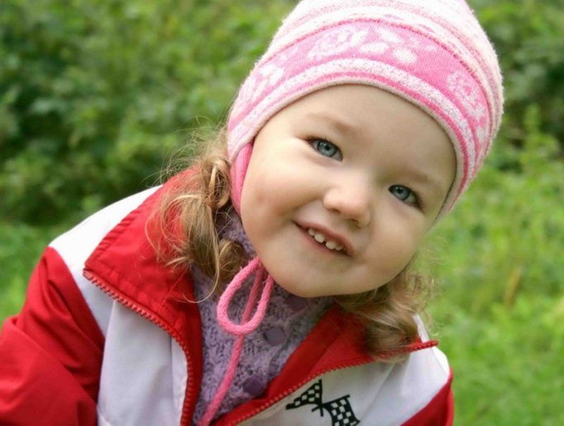 девочка, взгляд  фото превью