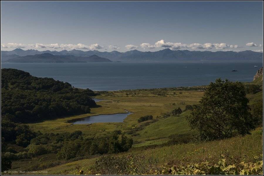 море,берег,озеро,горы,камчатка, Александр Лицис
