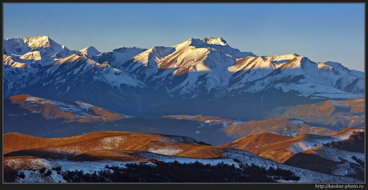 кавказ, горы, Николай Стюбко