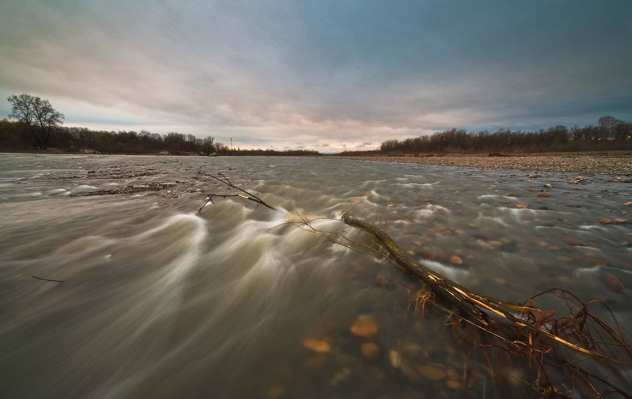 март, река, лаба, Николай Мысливцев