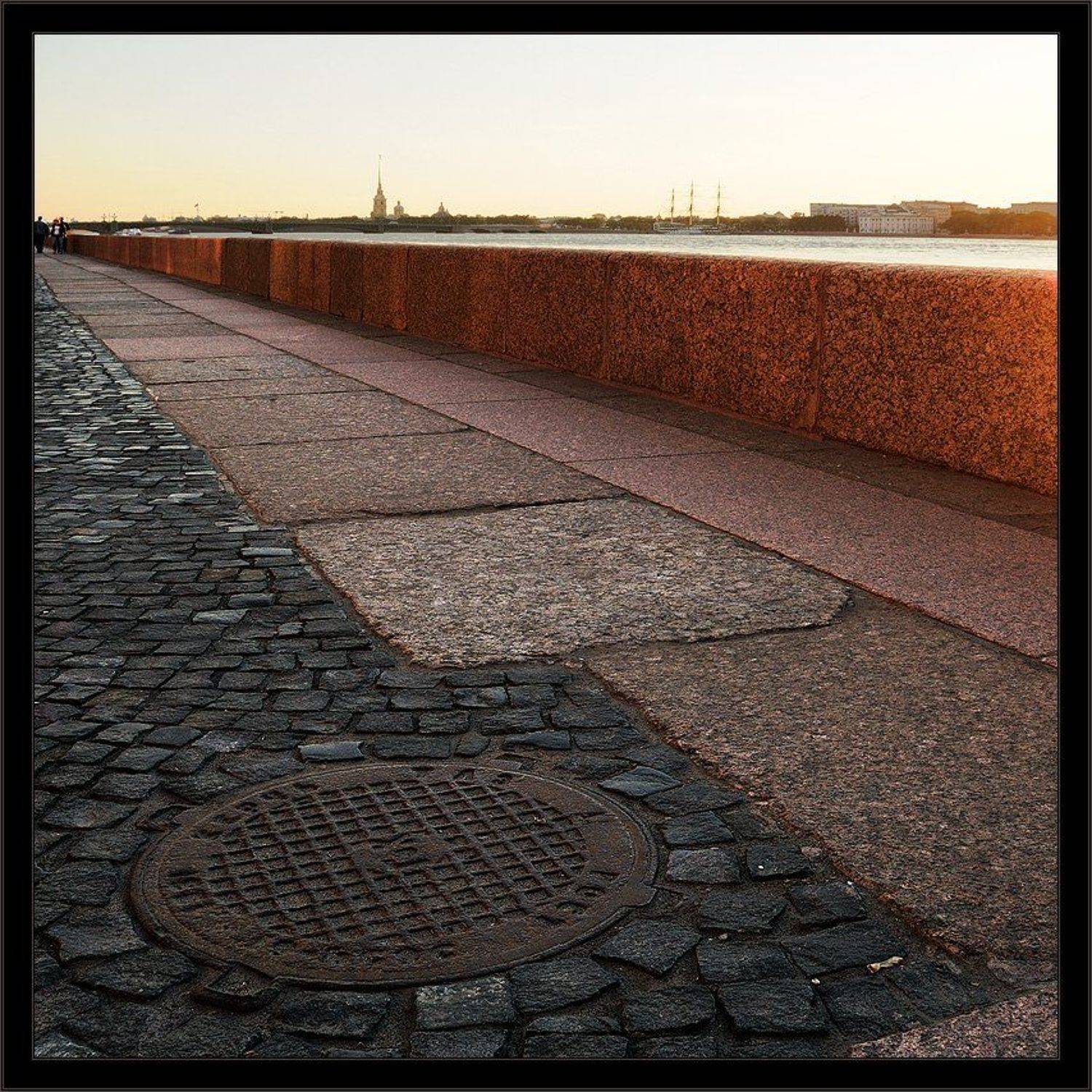 петербург, центр, нева, лето, закат, квадрат, Kirill Shapovalov