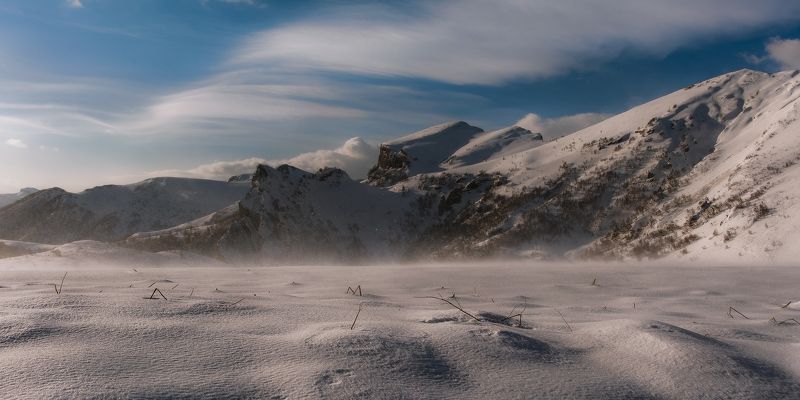 горы, кавказ. март,весна, тхач малый , день , ветер МАРТОВСКИМ ДНЁМ фото превью