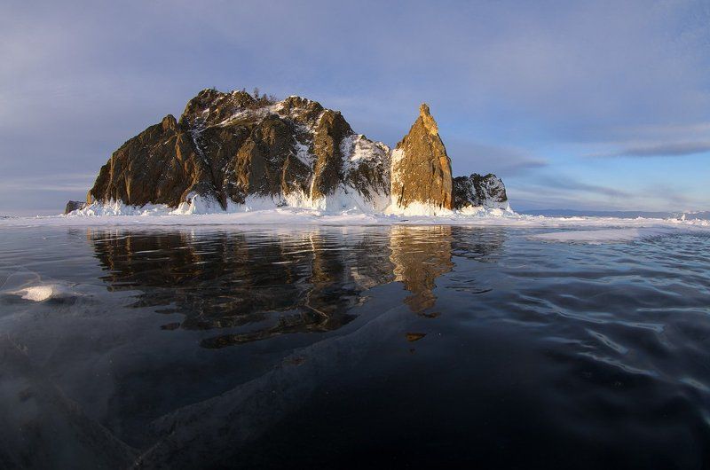 байкал, лед, утро, зима Иллюзии и ассоциации... фото превью