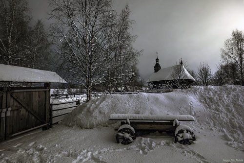 Вечера на хуторе в Беларуси...