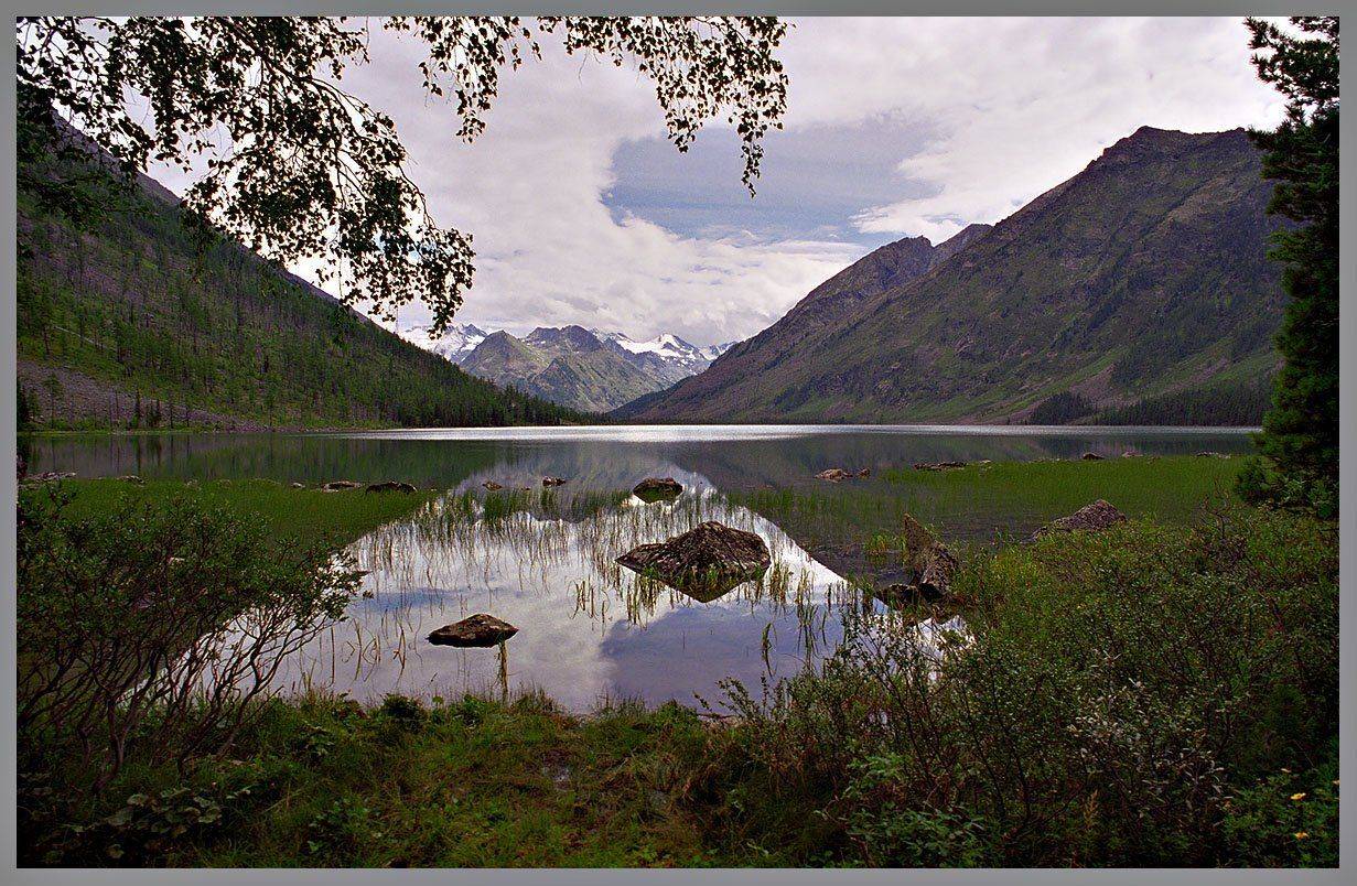 алтай, катунский хр. оз. ср.мультинское, АНАТОЛИЙ ДОВЫДЕНКО