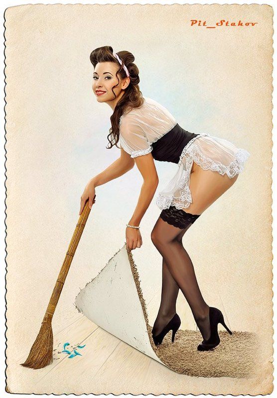 pin-up as a life style фото превью