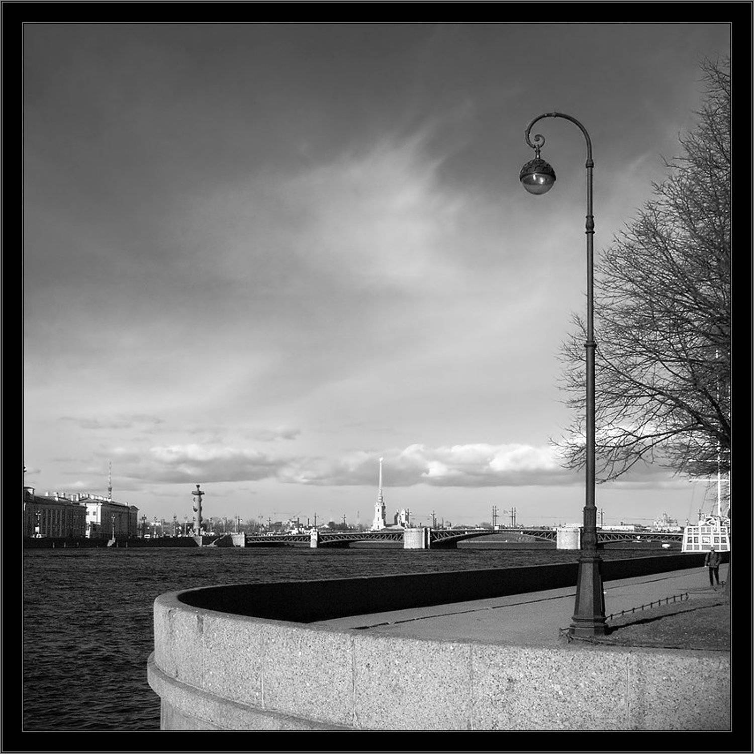 петербург, центр, нева, чб, квадрат, Kirill Shapovalov