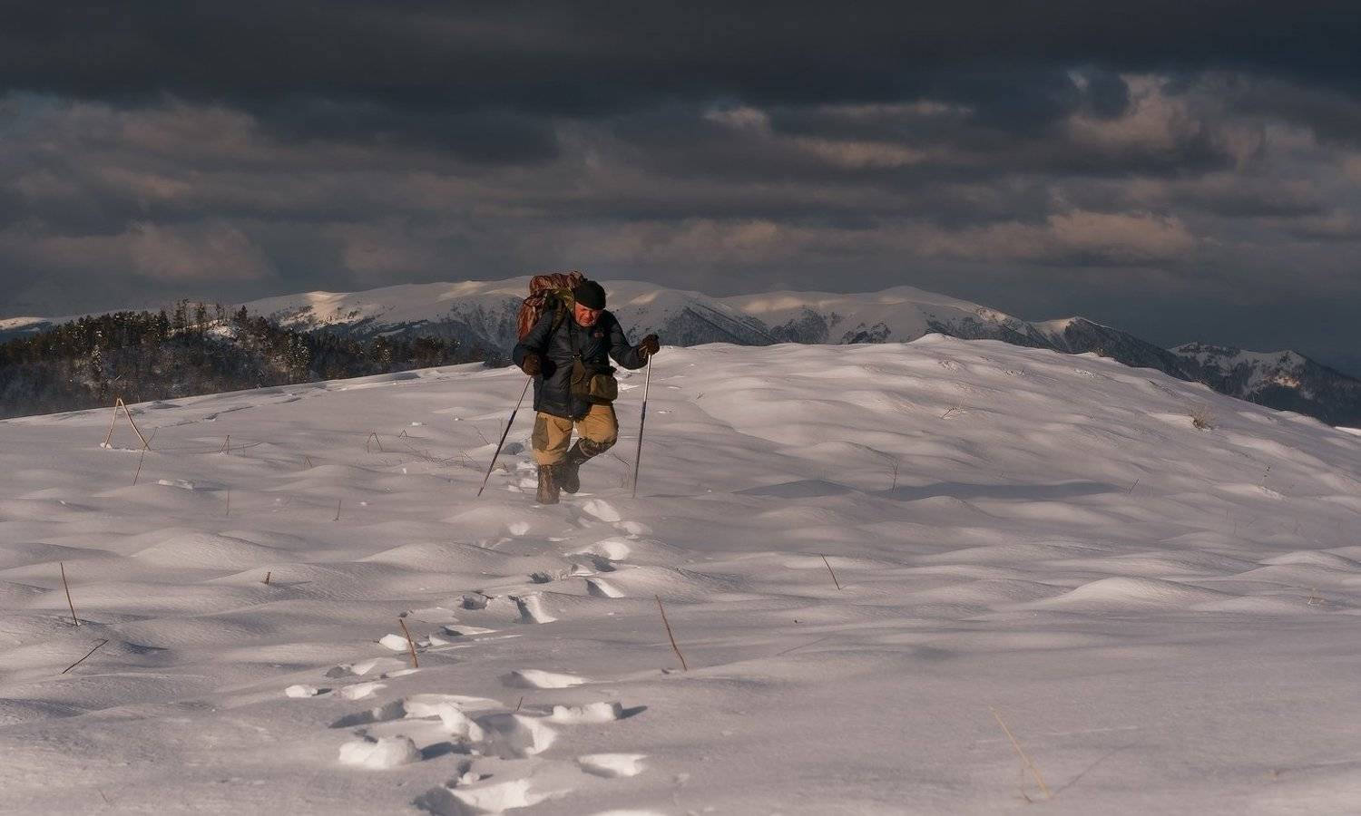 горы, кавказ. март,весна, тхачи, ветер , товарищ, ФЁДОР