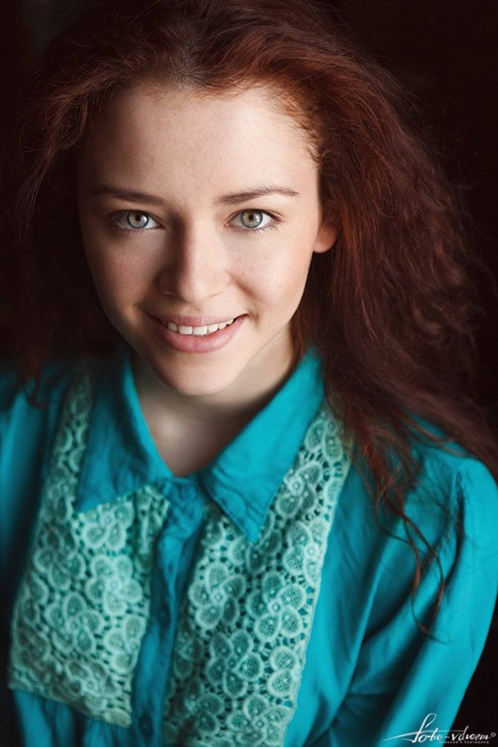 портрет, портрет девушки, рыжая, веснушки, улыбка, фотография девушки, фото девушки, фото вдвоем, foto-vdvoem, Екатерина foto-vdvoem Малькова