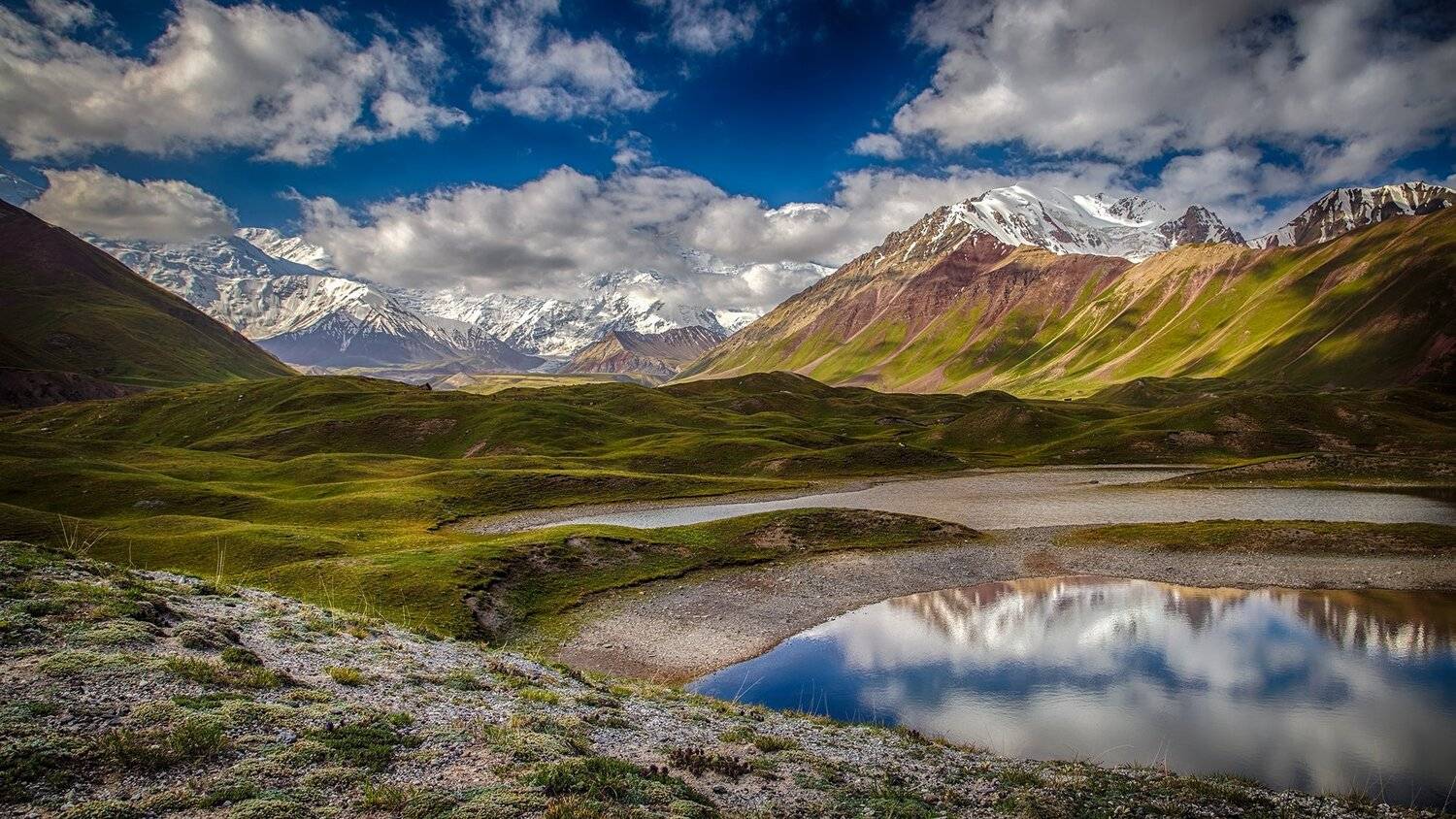 кыргызстан, горы, Элина Магалимова