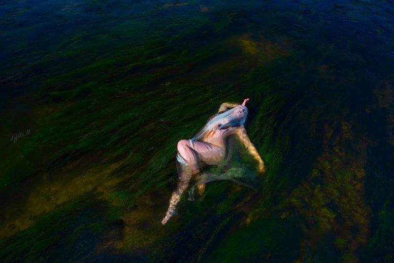 djfoto, nude, flow, water  фото превью