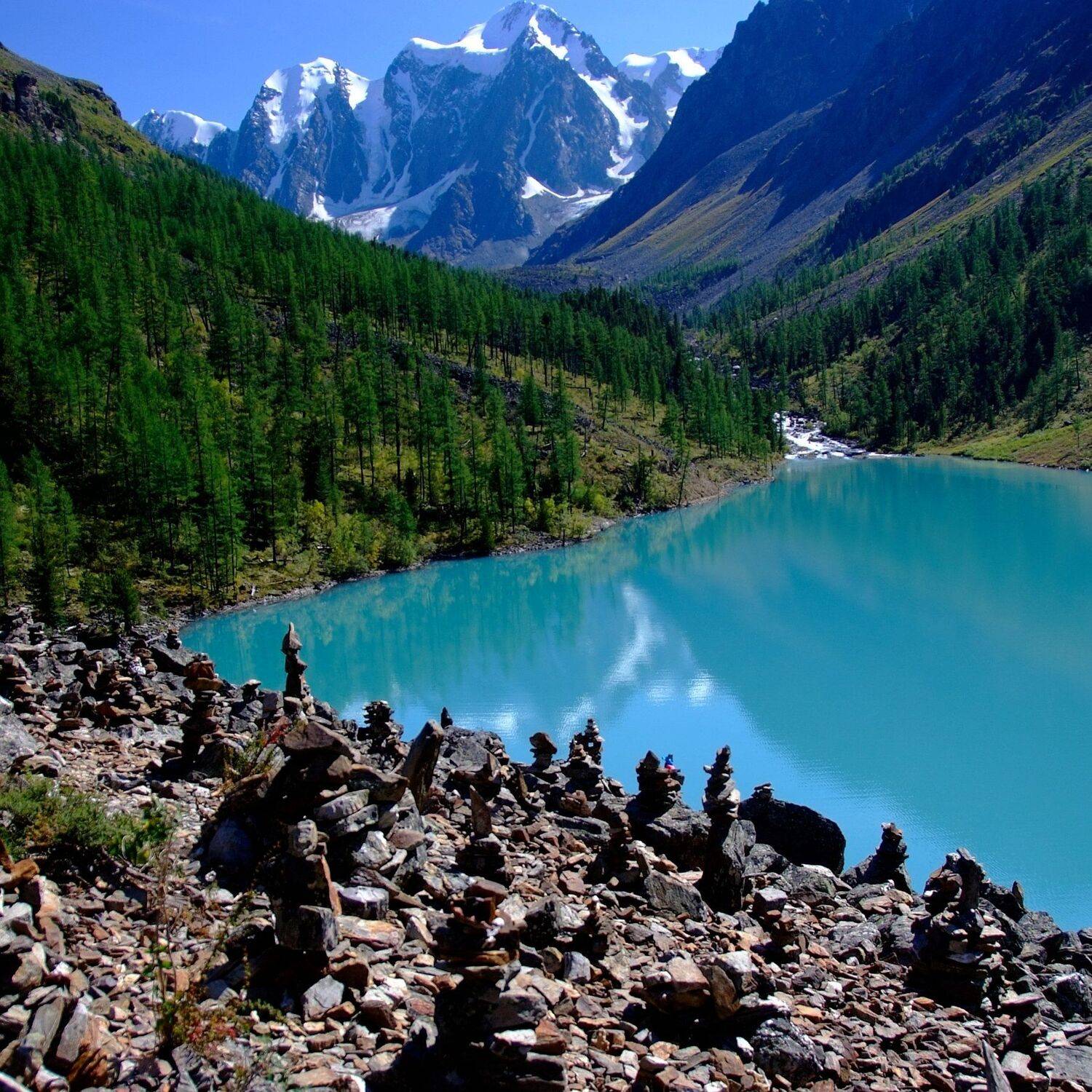 шавлинское, озеро, горный, алтай, пейзаж, Karasev Pavel