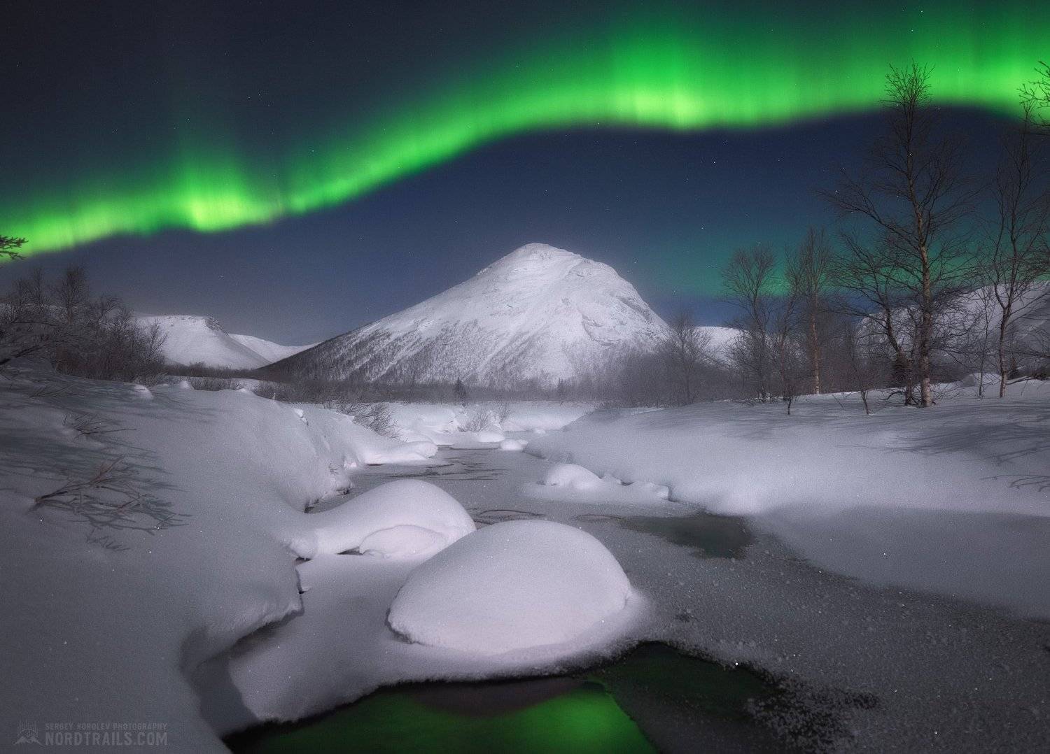 кольский, кольский полуостров, мурманск, териберка, хибины, рыбачий, зима, северное сияние, полярное сияние, север, Сергей Королев