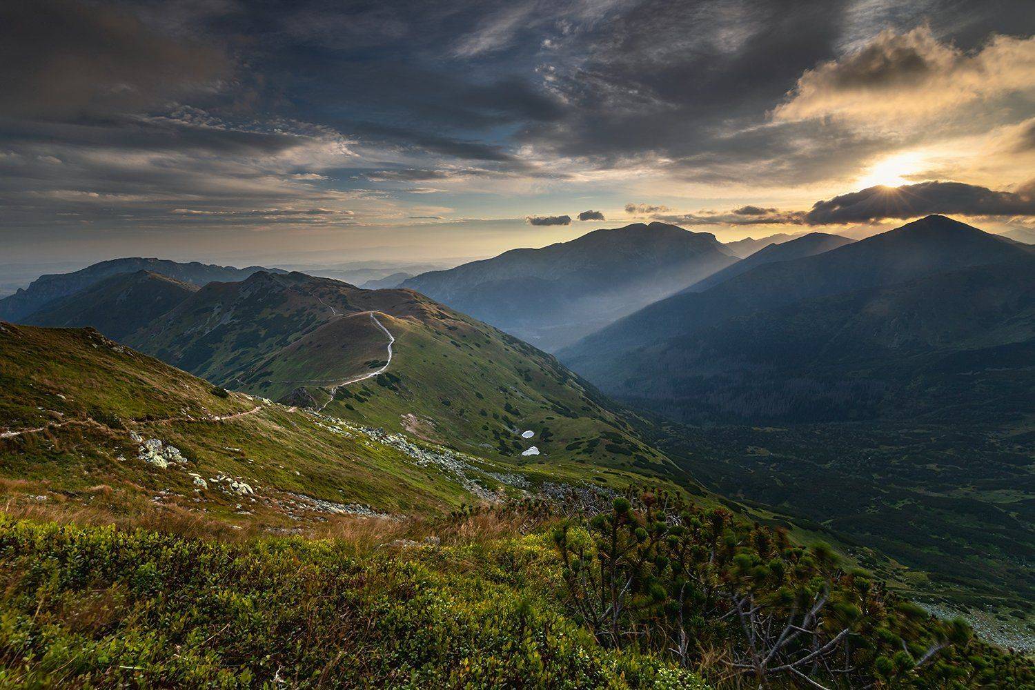 europe, mountains, sunrise, poland, Michał Kasperczyk