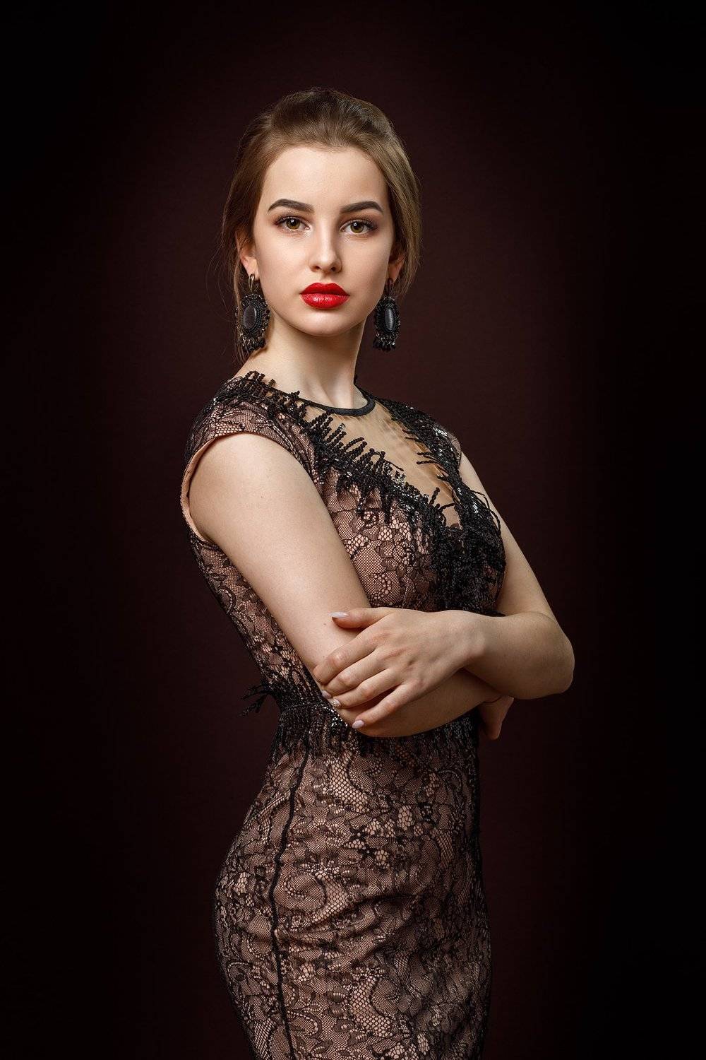 портрет, девушка, Сергеев Сергей