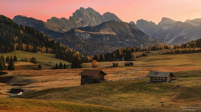 Оранжевое утро фото превью