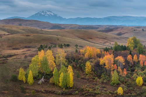 Осень в Горной Колывани