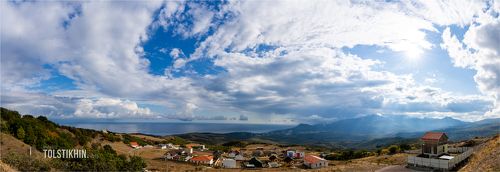 Вид на Алушту