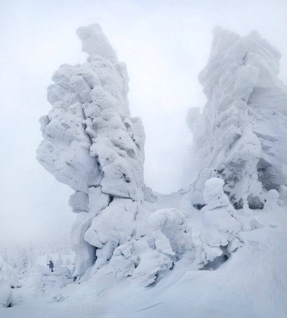 урал, зима, фотограф, скалы, останцы, Сергей Макурин