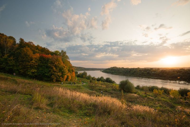 europe, oka river, russia, autumn, bank, evening, nature, river, sunset, water, европа, ока река, россия, берег реки, вечер, вода, закат, осень, природа, река, солнце, sun Скоро закат / Sunset soon фото превью