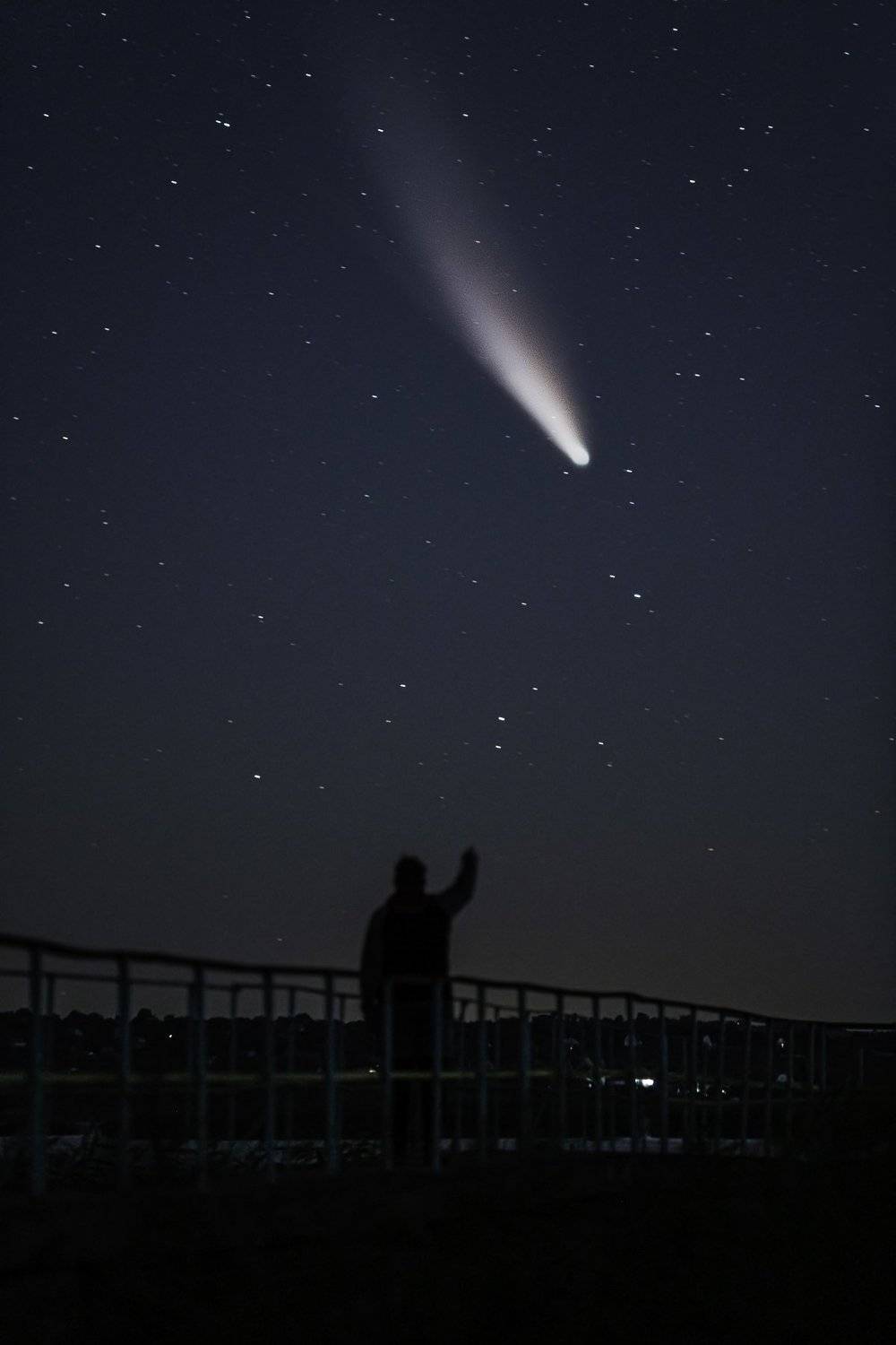 neowise, landscape, nightscape, astrophotography, comet, portrait, autoportrait, Denys Makogon