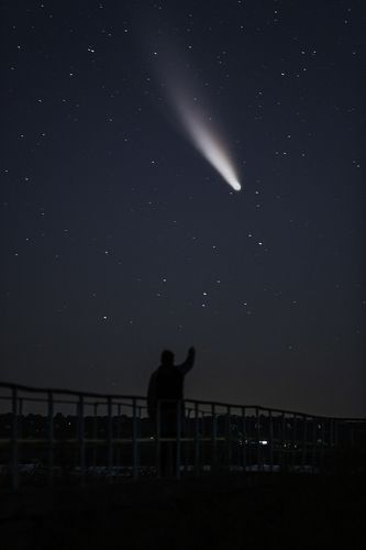 A witness of NEOWISE