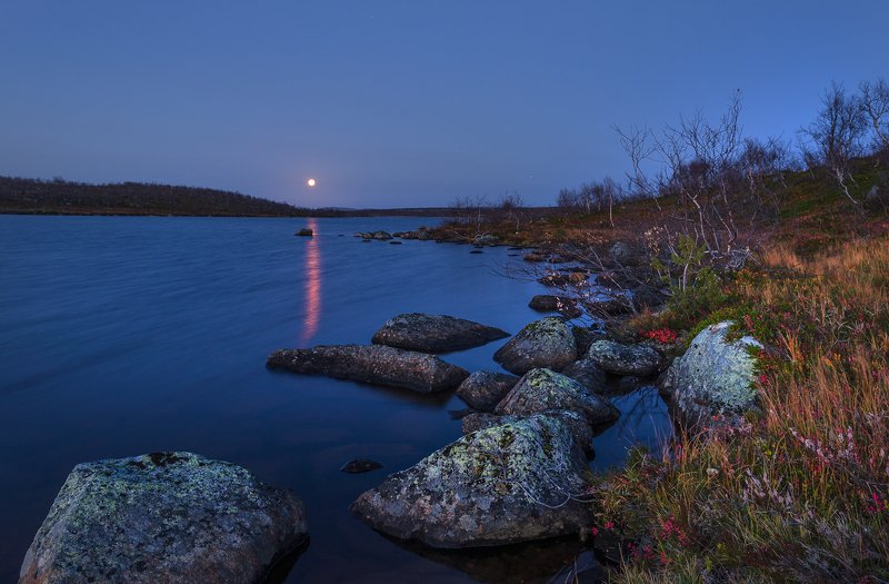 ...лунный вечер фото превью