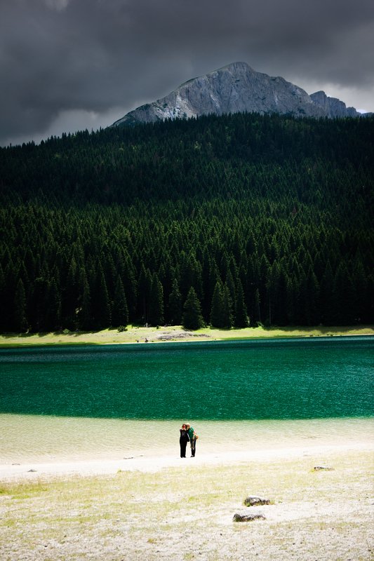 selfie, montenegro, durmitor, mountain, black lake, portrait, nature, storm, landscape, lake, tourist, But first... фото превью