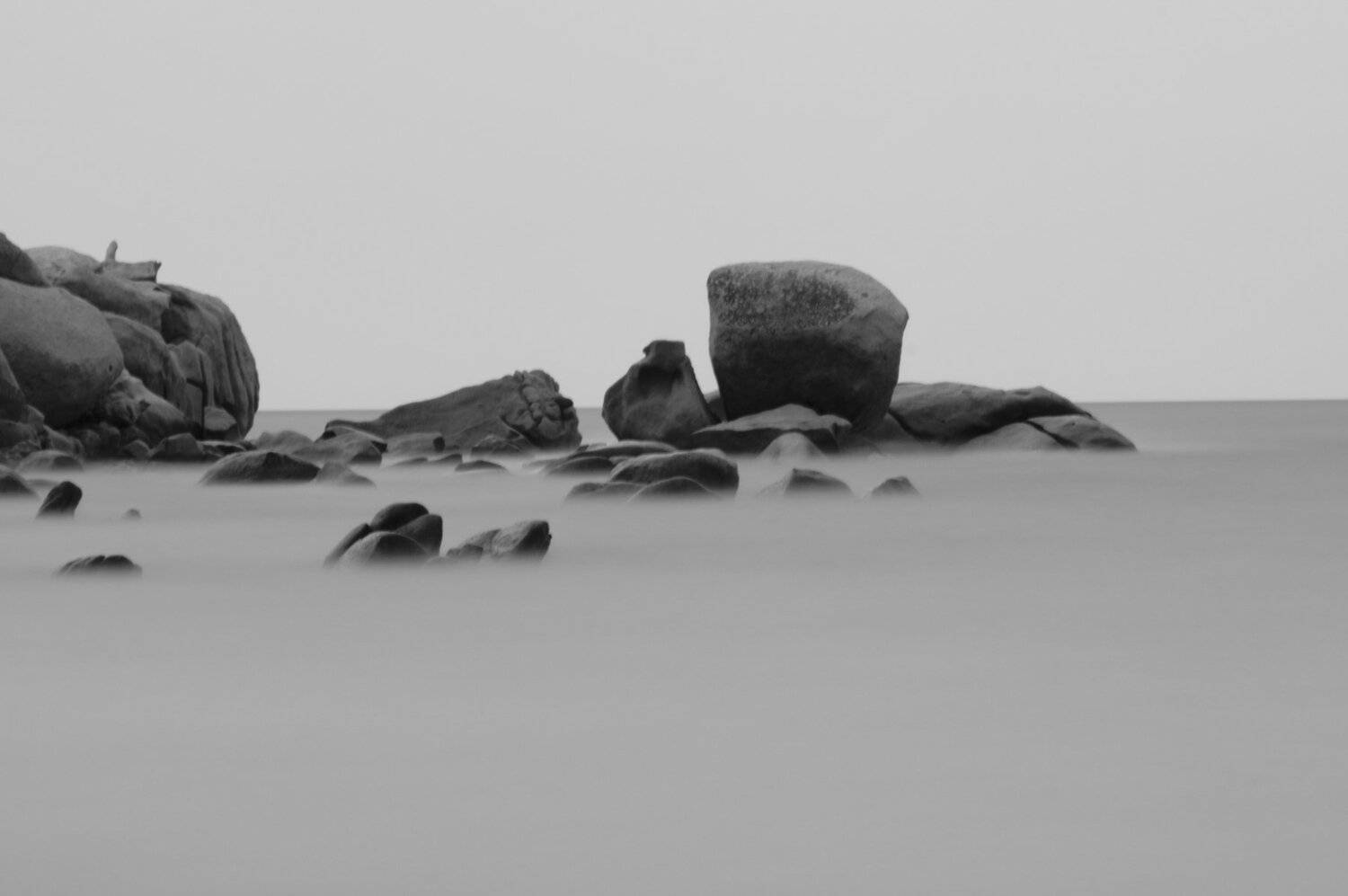 long exposure; soft; sweet; sea; water, Sib&eacute;