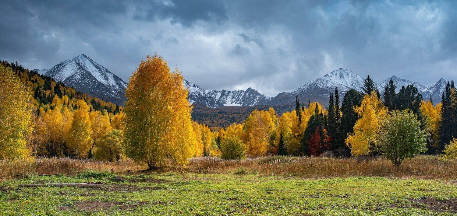 алтай. осень. горы., Евгений Дроботенко