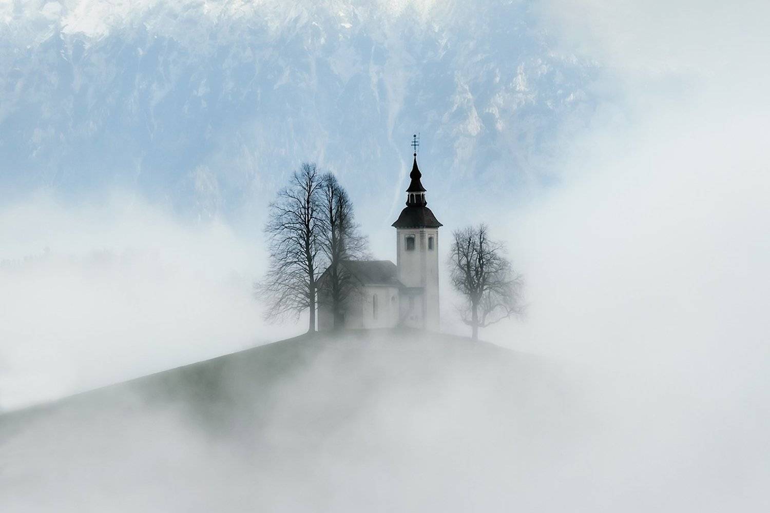 словения, slovenia, туманы словении, church, храмы словении, slovenia landscape, slovenia landscape photography, Татьяна Ефименко