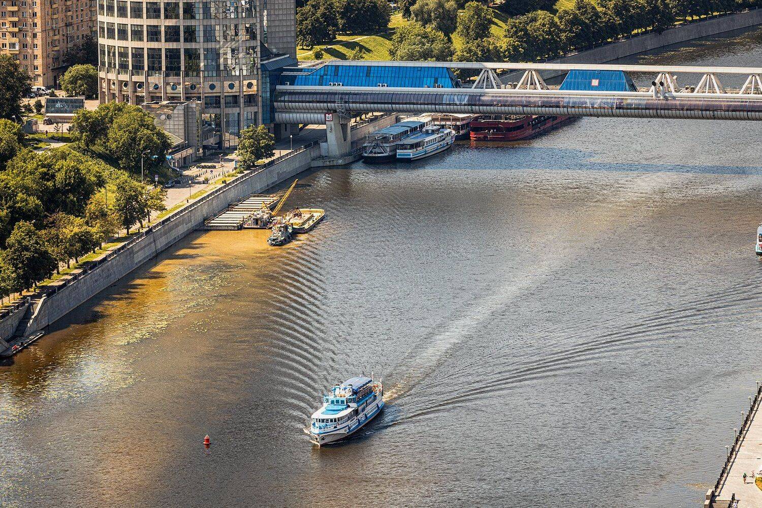 багратион; мост; москва; река; прогулка;, Юрий Шурчков