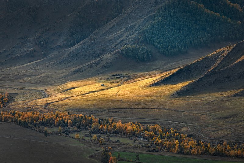 Горный Алтай осенью фото превью